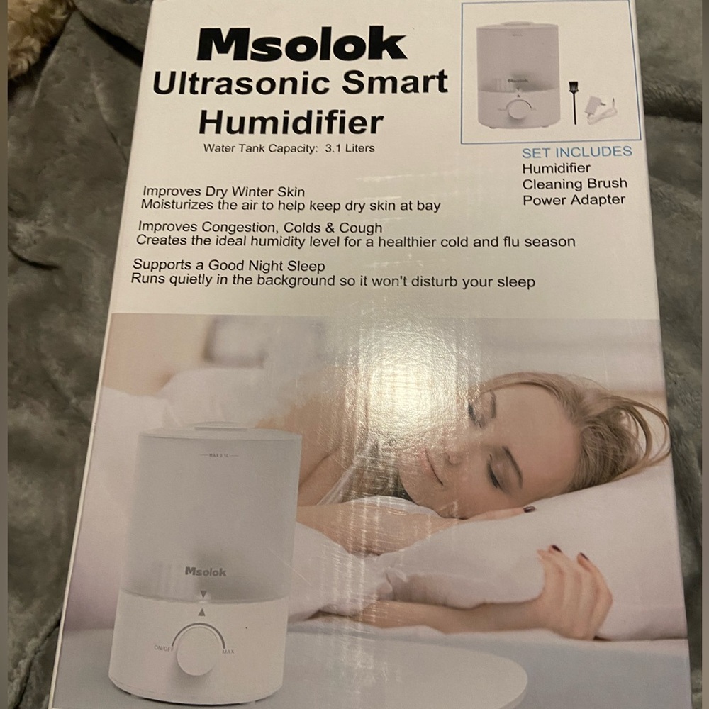 Ultrasonic Smart Humidifier - White - Picture 3 of 4